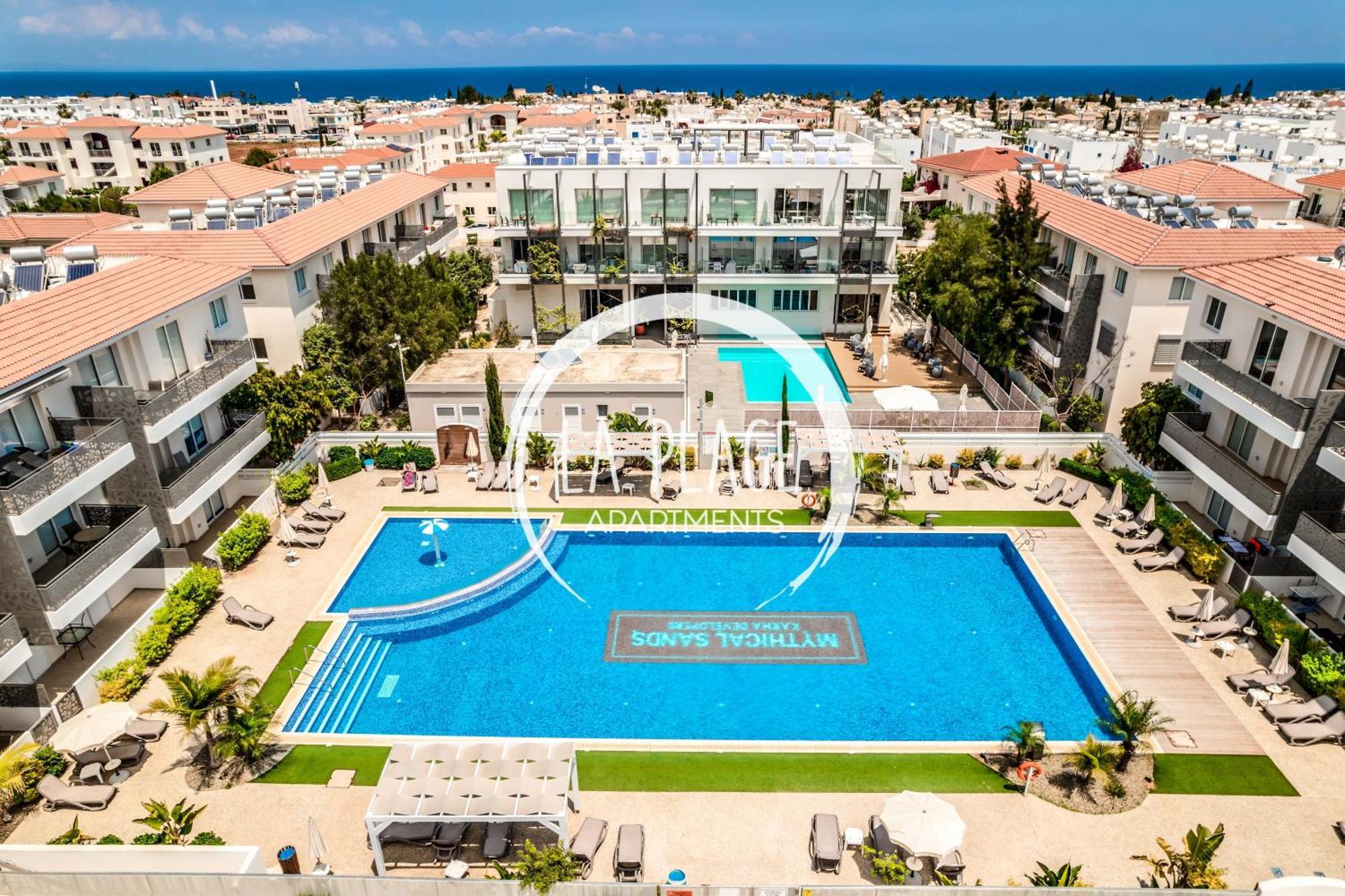 ♥ Sunny&Cozy Family Apartment ★ Walk To The Beach☼ Paralimni Dış mekan fotoğraf